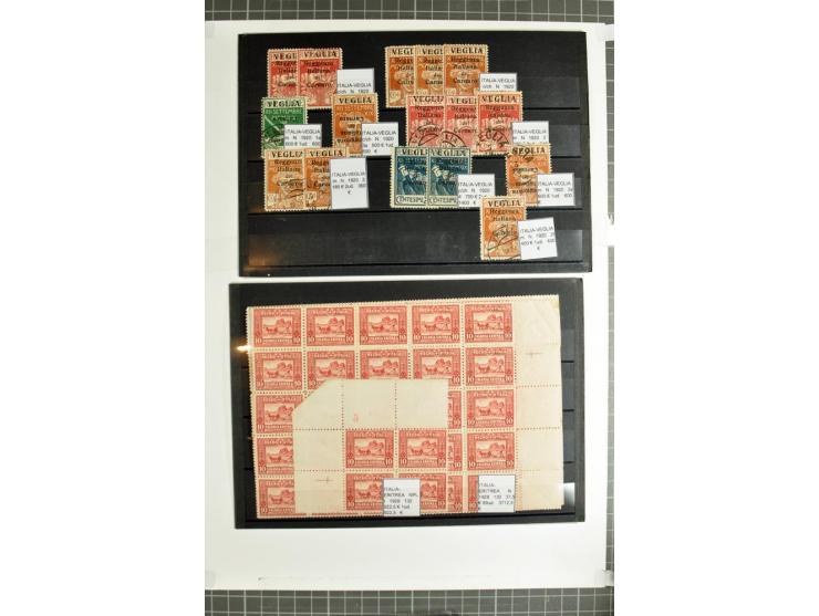 1855/1990 (ca.), postfrische, ungebrauchte und gestempelte Partie mit auch einigen Briefen, dabei interessantes Material, Aba