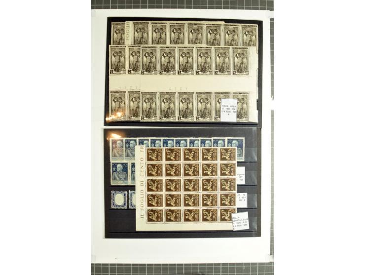 1855/1990 (ca.), postfrische, ungebrauchte und gestempelte Partie mit auch einigen Briefen, dabei interessantes Material, Aba