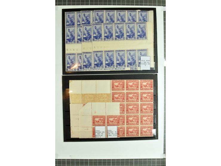 1855/1990 (ca.), postfrische, ungebrauchte und gestempelte Partie mit auch einigen Briefen, dabei interessantes Material, Aba