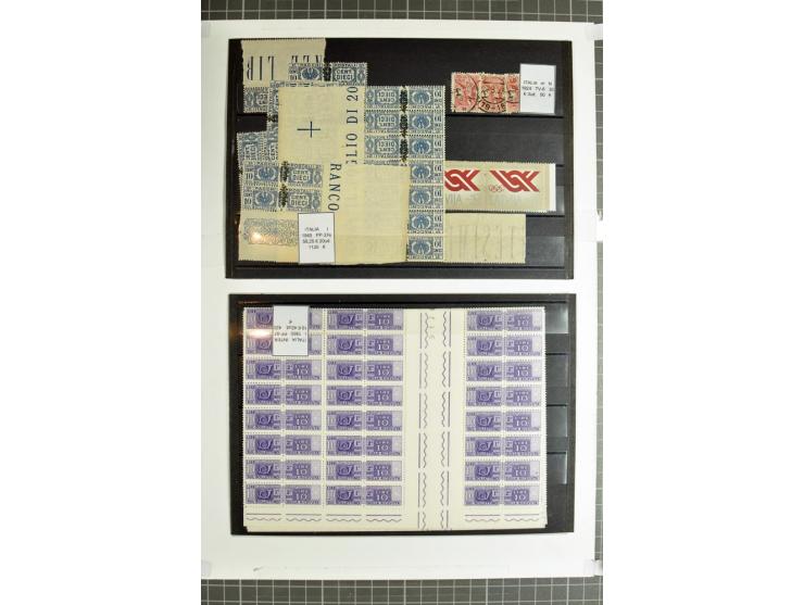 1855/1990 (ca.), postfrische, ungebrauchte und gestempelte Partie mit auch einigen Briefen, dabei interessantes Material, Aba