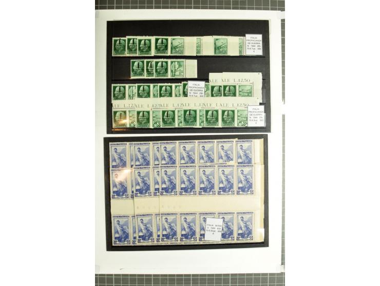 1855/1990 (ca.), postfrische, ungebrauchte und gestempelte Partie mit auch einigen Briefen, dabei interessantes Material, Aba