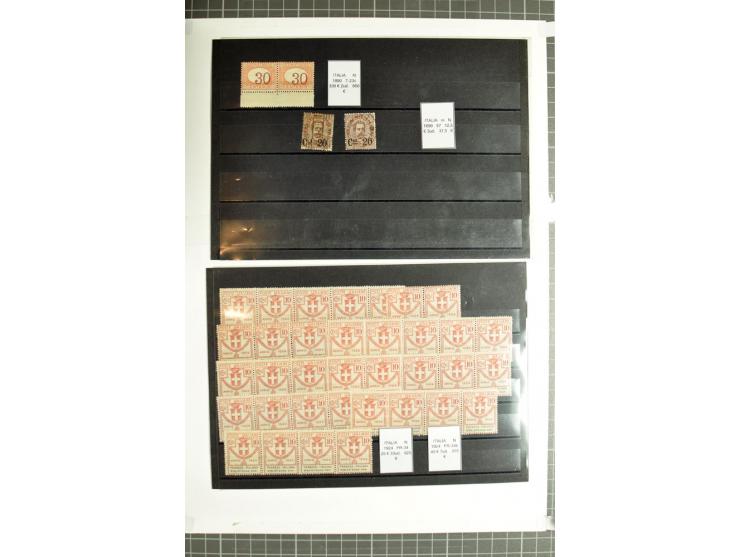 1855/1990 (ca.), postfrische, ungebrauchte und gestempelte Partie mit auch einigen Briefen, dabei interessantes Material, Aba