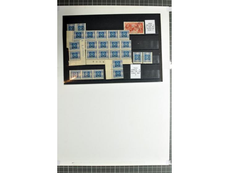 1855/1990 (ca.), postfrische, ungebrauchte und gestempelte Partie mit auch einigen Briefen, dabei interessantes Material, Aba
