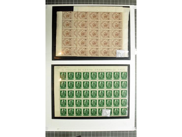 1855/1990 (ca.), postfrische, ungebrauchte und gestempelte Partie mit auch einigen Briefen, dabei interessantes Material, Aba