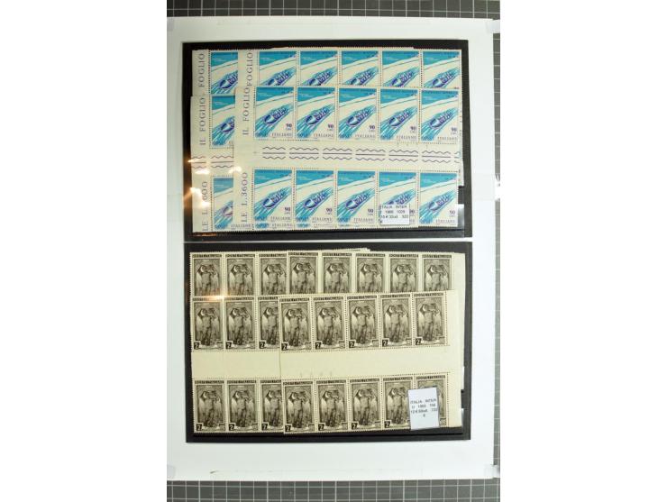 1855/1990 (ca.), postfrische, ungebrauchte und gestempelte Partie mit auch einigen Briefen, dabei interessantes Material, Aba