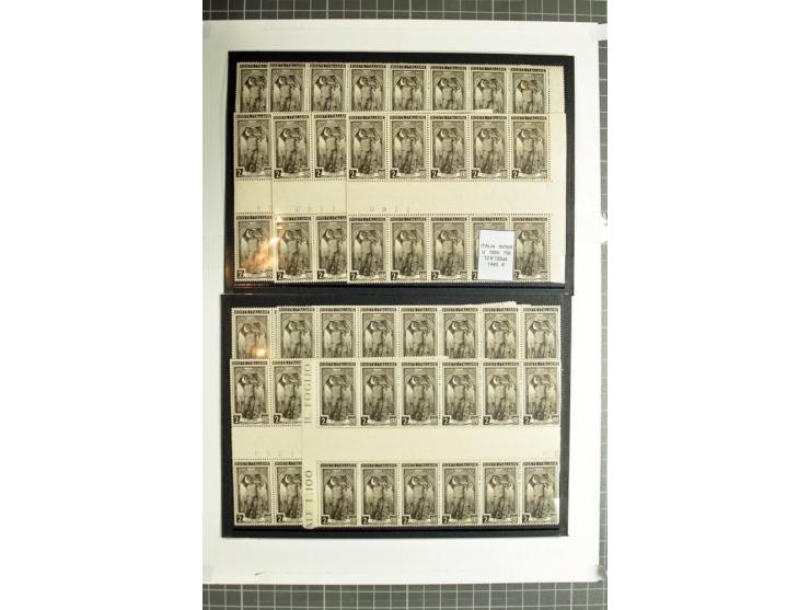 1855/1990 (ca.), postfrische, ungebrauchte und gestempelte Partie mit auch einigen Briefen, dabei interessantes Material, Aba