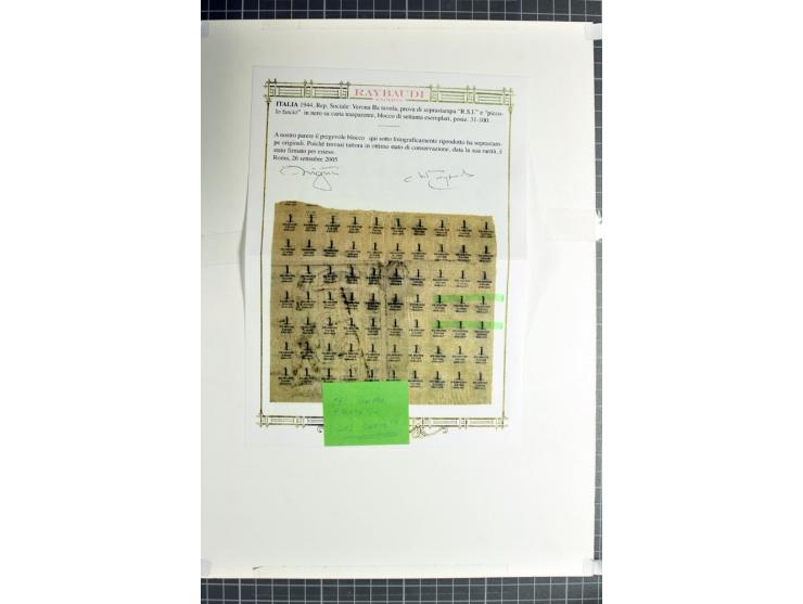 1855/1990 (ca.), postfrische, ungebrauchte und gestempelte Partie mit auch einigen Briefen, dabei interessantes Material, Aba