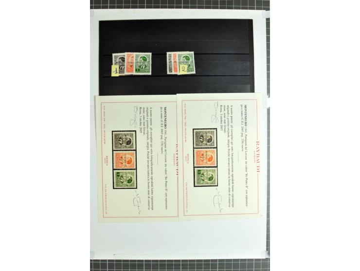 1855/1990 (ca.), postfrische, ungebrauchte und gestempelte Partie mit auch einigen Briefen, dabei interessantes Material, Aba