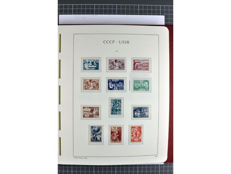 1866/2012, postfrische Sammlung mit einigen wenigen ungebrauchten, in den Hauptnummern in weiten Teilen kpl. mit u.a. Mi.-Nr.