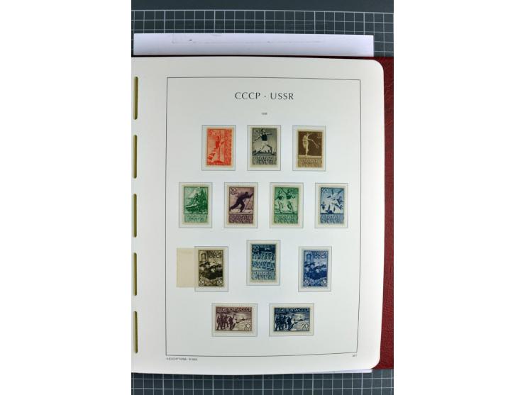1866/2012, postfrische Sammlung mit einigen wenigen ungebrauchten, in den Hauptnummern in weiten Teilen kpl. mit u.a. Mi.-Nr.