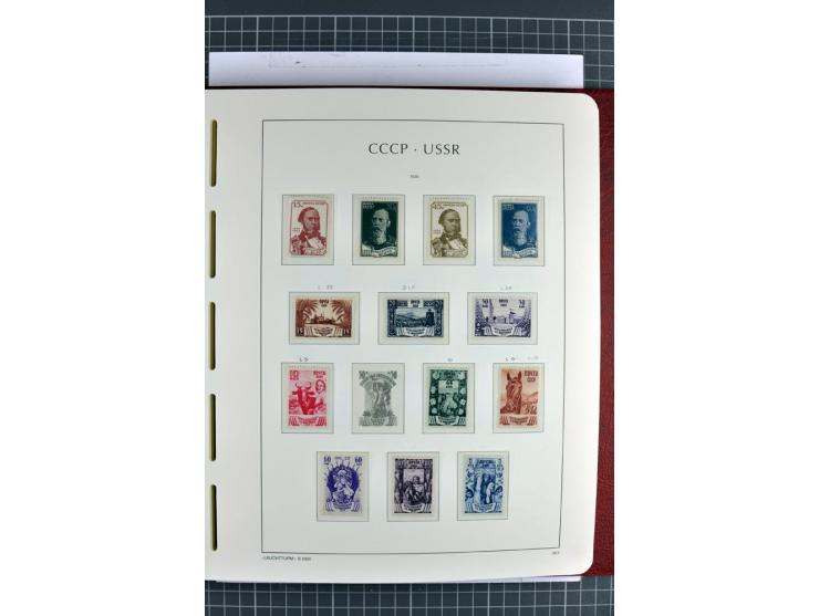 1866/2012, postfrische Sammlung mit einigen wenigen ungebrauchten, in den Hauptnummern in weiten Teilen kpl. mit u.a. Mi.-Nr.