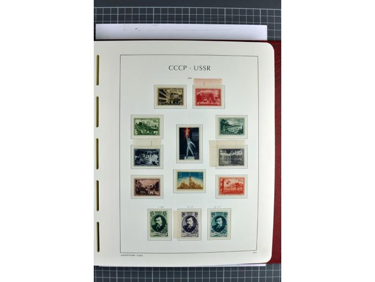 1866/2012, postfrische Sammlung mit einigen wenigen ungebrauchten, in den Hauptnummern in weiten Teilen kpl. mit u.a. Mi.-Nr.