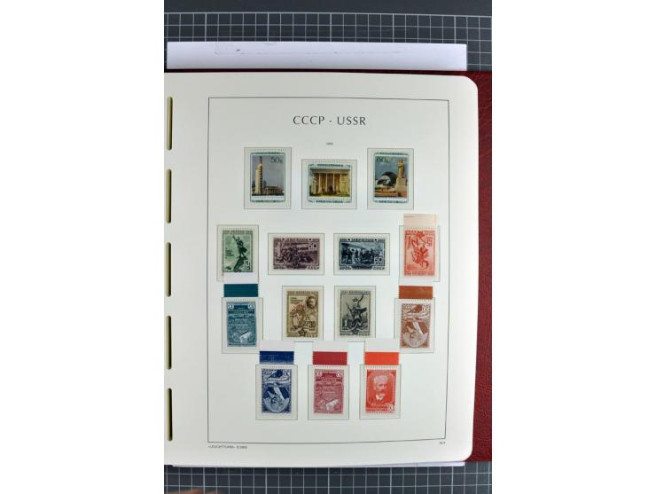 1866/2012, postfrische Sammlung mit einigen wenigen ungebrauchten, in den Hauptnummern in weiten Teilen kpl. mit u.a. Mi.-Nr.