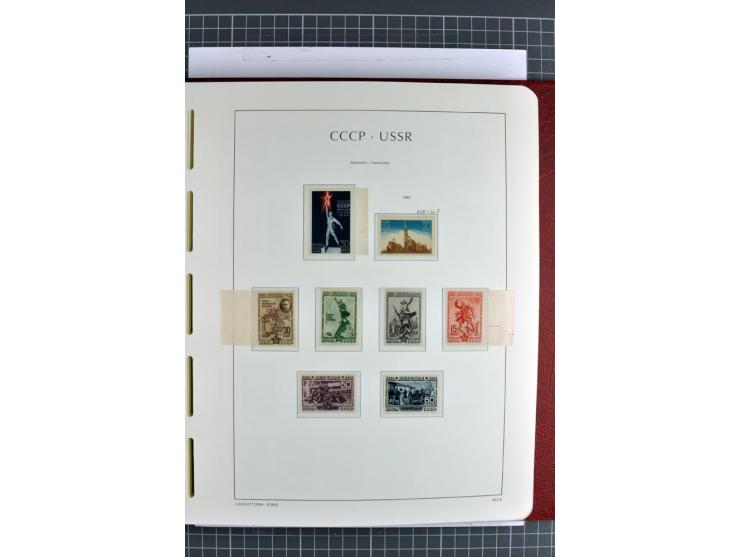 1866/2012, postfrische Sammlung mit einigen wenigen ungebrauchten, in den Hauptnummern in weiten Teilen kpl. mit u.a. Mi.-Nr.