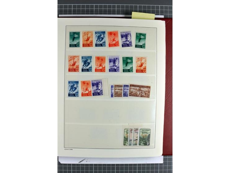 1866/2012, postfrische Sammlung mit einigen wenigen ungebrauchten, in den Hauptnummern in weiten Teilen kpl. mit u.a. Mi.-Nr.