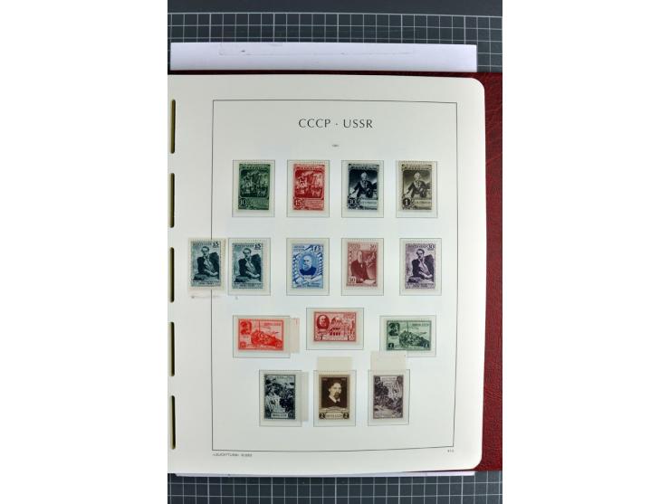 1866/2012, postfrische Sammlung mit einigen wenigen ungebrauchten, in den Hauptnummern in weiten Teilen kpl. mit u.a. Mi.-Nr.