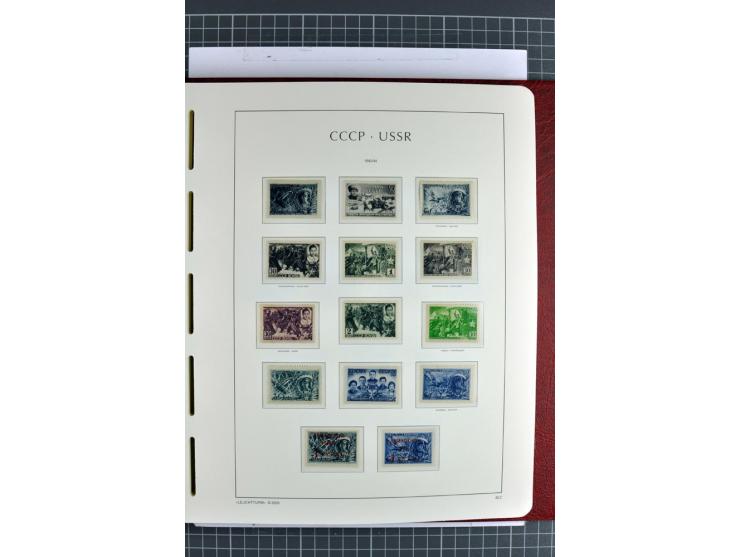 1866/2012, postfrische Sammlung mit einigen wenigen ungebrauchten, in den Hauptnummern in weiten Teilen kpl. mit u.a. Mi.-Nr.