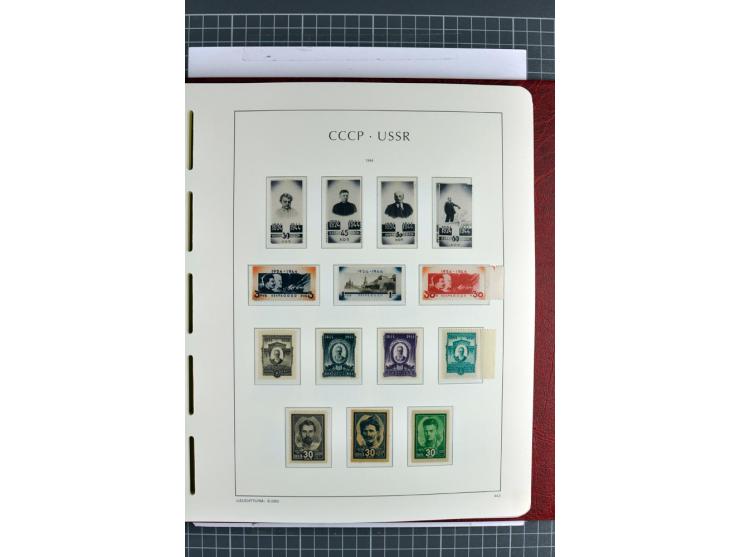 1866/2012, postfrische Sammlung mit einigen wenigen ungebrauchten, in den Hauptnummern in weiten Teilen kpl. mit u.a. Mi.-Nr.