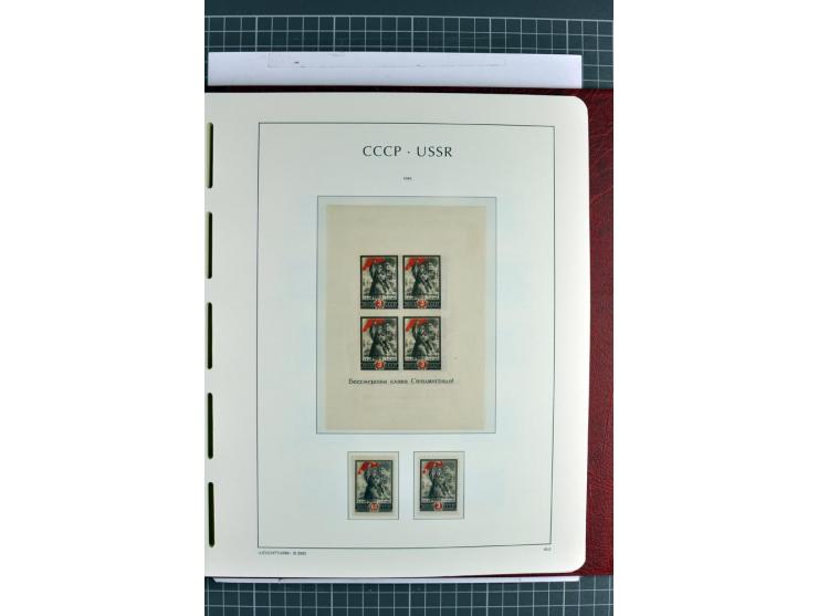 1866/2012, postfrische Sammlung mit einigen wenigen ungebrauchten, in den Hauptnummern in weiten Teilen kpl. mit u.a. Mi.-Nr.
