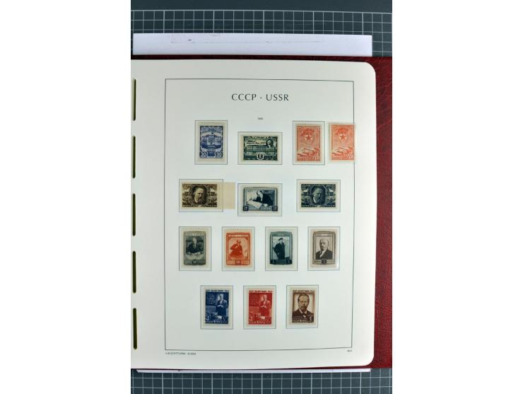 1866/2012, postfrische Sammlung mit einigen wenigen ungebrauchten, in den Hauptnummern in weiten Teilen kpl. mit u.a. Mi.-Nr.