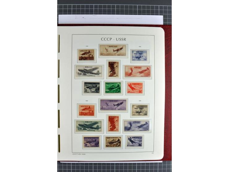 1866/2012, postfrische Sammlung mit einigen wenigen ungebrauchten, in den Hauptnummern in weiten Teilen kpl. mit u.a. Mi.-Nr.