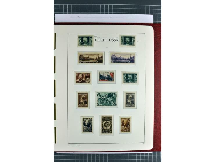 1866/2012, postfrische Sammlung mit einigen wenigen ungebrauchten, in den Hauptnummern in weiten Teilen kpl. mit u.a. Mi.-Nr.