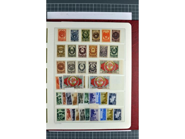 1866/2012, postfrische Sammlung mit einigen wenigen ungebrauchten, in den Hauptnummern in weiten Teilen kpl. mit u.a. Mi.-Nr.