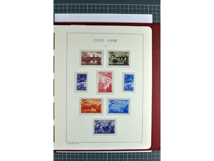 1866/2012, postfrische Sammlung mit einigen wenigen ungebrauchten, in den Hauptnummern in weiten Teilen kpl. mit u.a. Mi.-Nr.