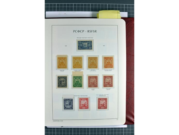 1866/2012, postfrische Sammlung mit einigen wenigen ungebrauchten, in den Hauptnummern in weiten Teilen kpl. mit u.a. Mi.-Nr.