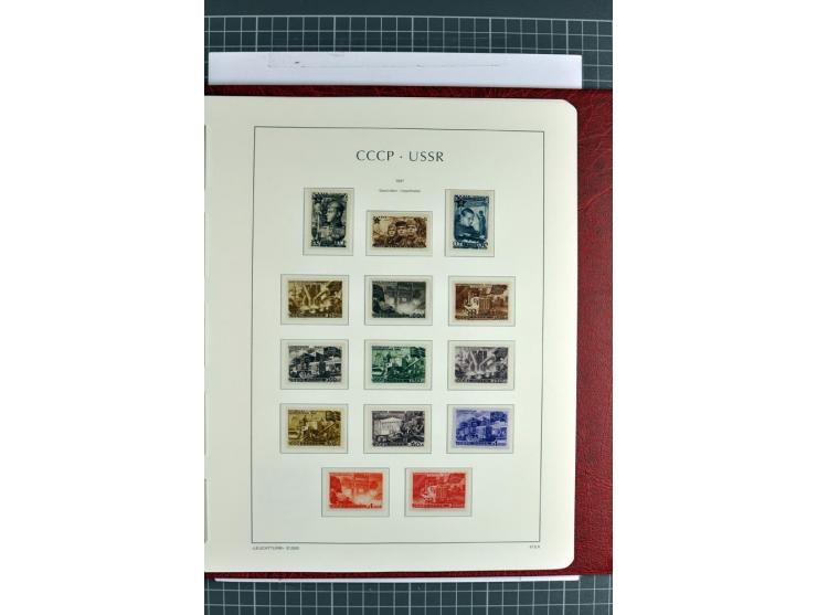 1866/2012, postfrische Sammlung mit einigen wenigen ungebrauchten, in den Hauptnummern in weiten Teilen kpl. mit u.a. Mi.-Nr.
