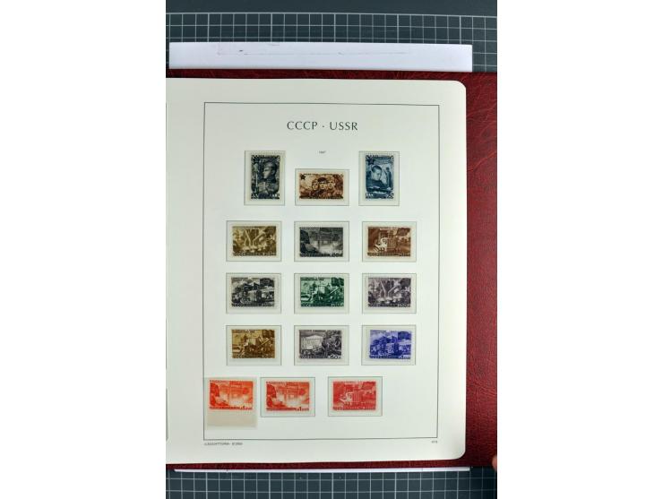 1866/2012, postfrische Sammlung mit einigen wenigen ungebrauchten, in den Hauptnummern in weiten Teilen kpl. mit u.a. Mi.-Nr.