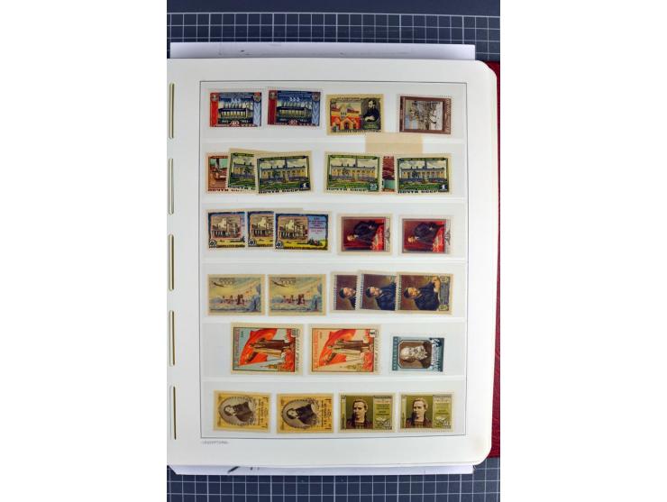 1866/2012, postfrische Sammlung mit einigen wenigen ungebrauchten, in den Hauptnummern in weiten Teilen kpl. mit u.a. Mi.-Nr.