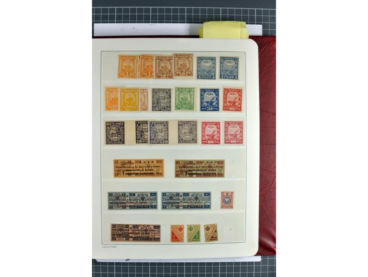 1866/2012, postfrische Sammlung mit einigen wenigen ungebrauchten, in den Hauptnummern in weiten Teilen kpl. mit u.a. Mi.-Nr.