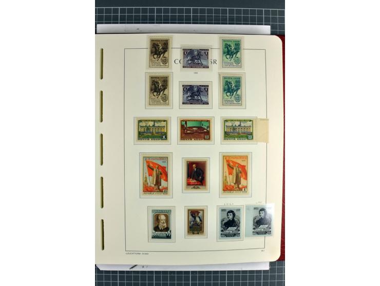 1866/2012, postfrische Sammlung mit einigen wenigen ungebrauchten, in den Hauptnummern in weiten Teilen kpl. mit u.a. Mi.-Nr.