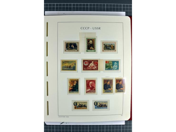 1866/2012, postfrische Sammlung mit einigen wenigen ungebrauchten, in den Hauptnummern in weiten Teilen kpl. mit u.a. Mi.-Nr.