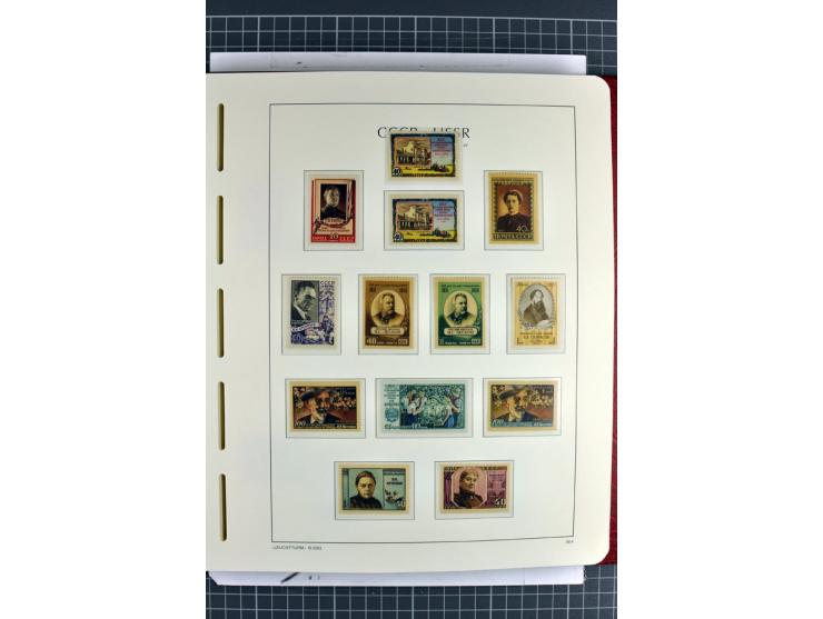 1866/2012, postfrische Sammlung mit einigen wenigen ungebrauchten, in den Hauptnummern in weiten Teilen kpl. mit u.a. Mi.-Nr.