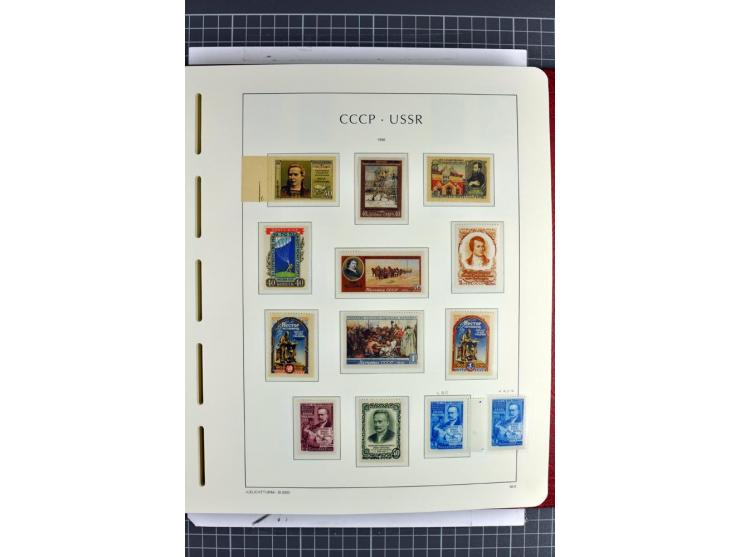 1866/2012, postfrische Sammlung mit einigen wenigen ungebrauchten, in den Hauptnummern in weiten Teilen kpl. mit u.a. Mi.-Nr.