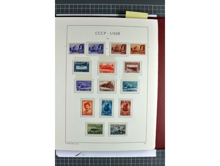 1866/2012, postfrische Sammlung mit einigen wenigen ungebrauchten, in den Hauptnummern in weiten Teilen kpl. mit u.a. Mi.-Nr.
