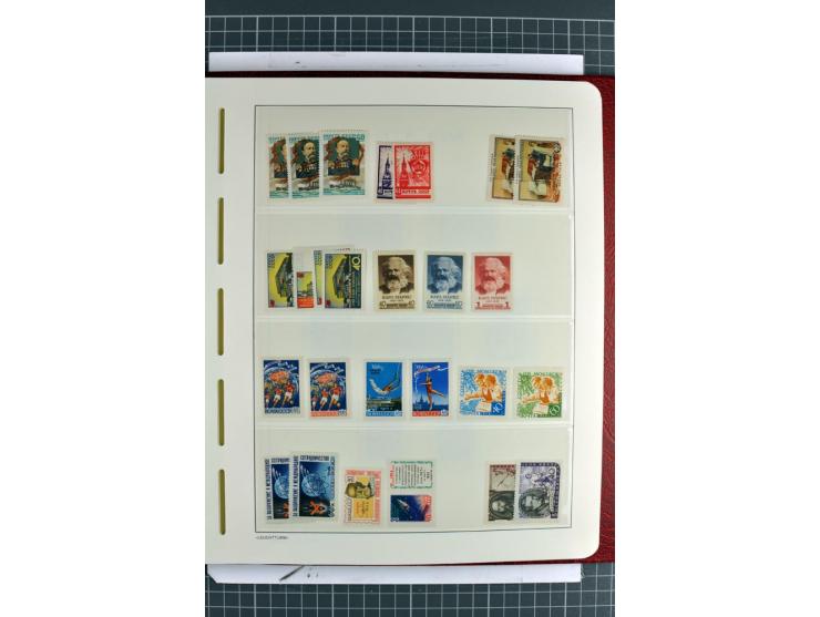1866/2012, postfrische Sammlung mit einigen wenigen ungebrauchten, in den Hauptnummern in weiten Teilen kpl. mit u.a. Mi.-Nr.