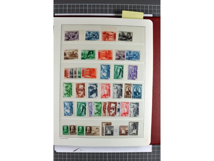 1866/2012, postfrische Sammlung mit einigen wenigen ungebrauchten, in den Hauptnummern in weiten Teilen kpl. mit u.a. Mi.-Nr.