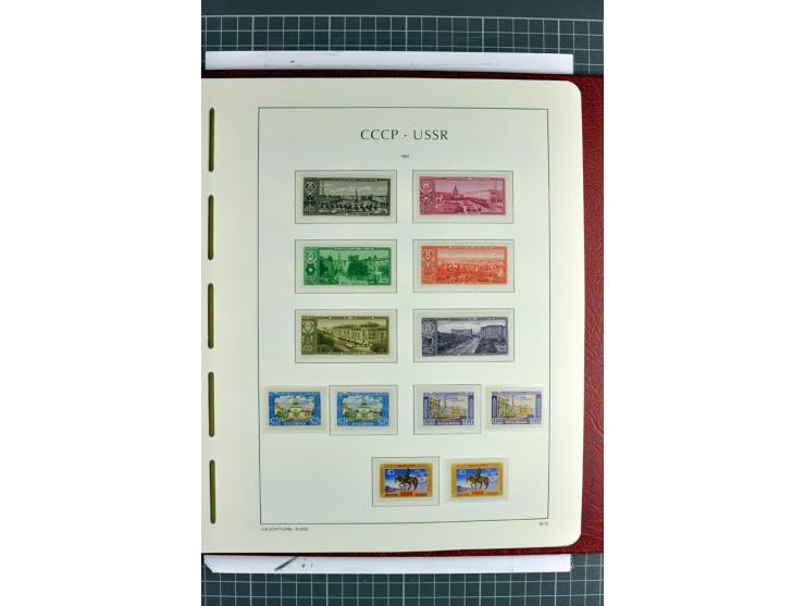 1866/2012, postfrische Sammlung mit einigen wenigen ungebrauchten, in den Hauptnummern in weiten Teilen kpl. mit u.a. Mi.-Nr.