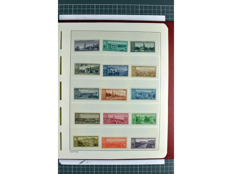 1866/2012, postfrische Sammlung mit einigen wenigen ungebrauchten, in den Hauptnummern in weiten Teilen kpl. mit u.a. Mi.-Nr.
