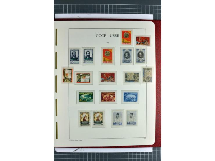 1866/2012, postfrische Sammlung mit einigen wenigen ungebrauchten, in den Hauptnummern in weiten Teilen kpl. mit u.a. Mi.-Nr.