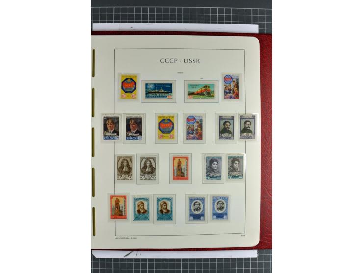 1866/2012, postfrische Sammlung mit einigen wenigen ungebrauchten, in den Hauptnummern in weiten Teilen kpl. mit u.a. Mi.-Nr.
