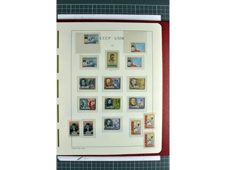 1866/2012, postfrische Sammlung mit einigen wenigen ungebrauchten, in den Hauptnummern in weiten Teilen kpl. mit u.a. Mi.-Nr.