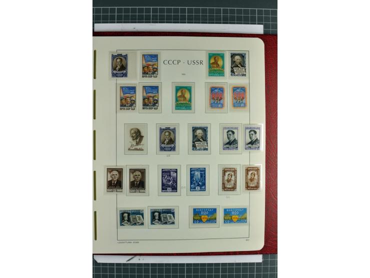 1866/2012, postfrische Sammlung mit einigen wenigen ungebrauchten, in den Hauptnummern in weiten Teilen kpl. mit u.a. Mi.-Nr.
