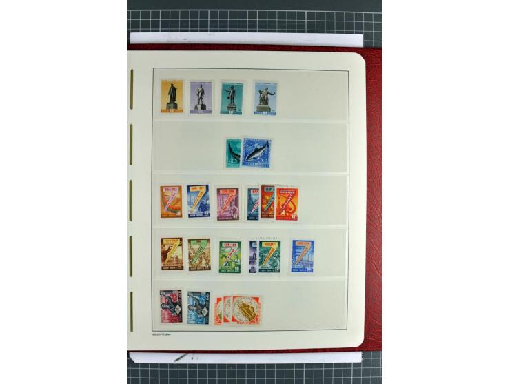 1866/2012, postfrische Sammlung mit einigen wenigen ungebrauchten, in den Hauptnummern in weiten Teilen kpl. mit u.a. Mi.-Nr.