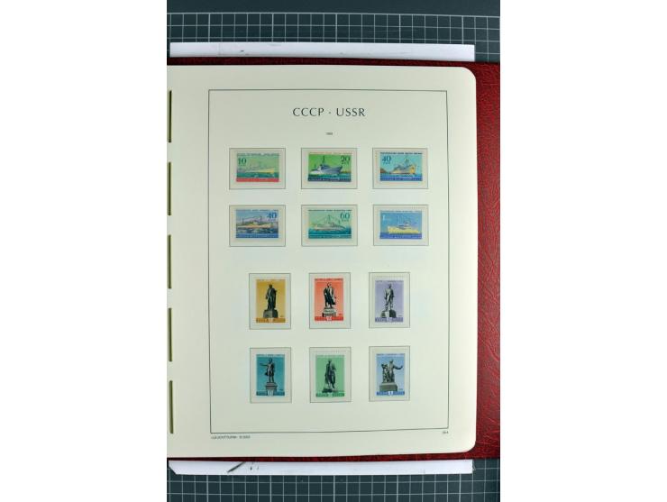 1866/2012, postfrische Sammlung mit einigen wenigen ungebrauchten, in den Hauptnummern in weiten Teilen kpl. mit u.a. Mi.-Nr.