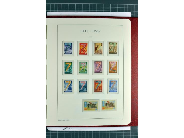 1866/2012, postfrische Sammlung mit einigen wenigen ungebrauchten, in den Hauptnummern in weiten Teilen kpl. mit u.a. Mi.-Nr.