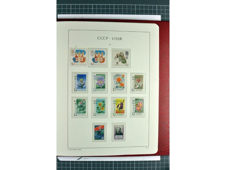 1866/2012, postfrische Sammlung mit einigen wenigen ungebrauchten, in den Hauptnummern in weiten Teilen kpl. mit u.a. Mi.-Nr.